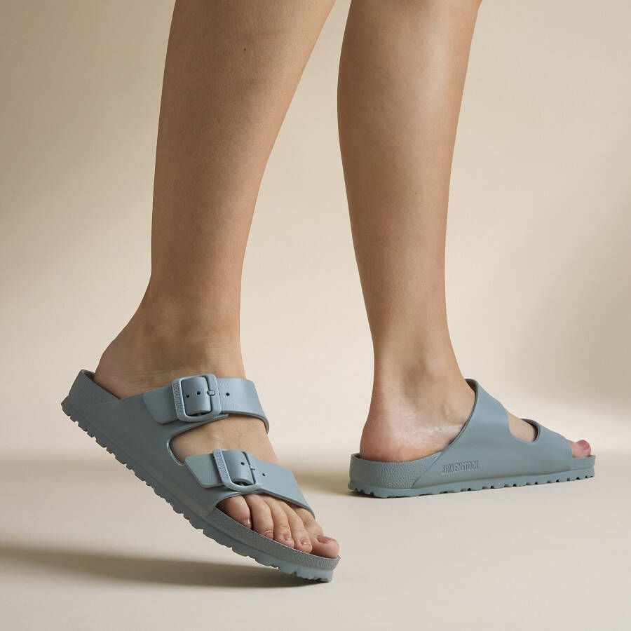 Birkenstock Arizona Essentials EVA Sandalen Regular turkoois grijs