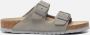 Birkenstock Arizona Slippers Stone Coin Regular fit | Grijs | Suède - Thumbnail 2