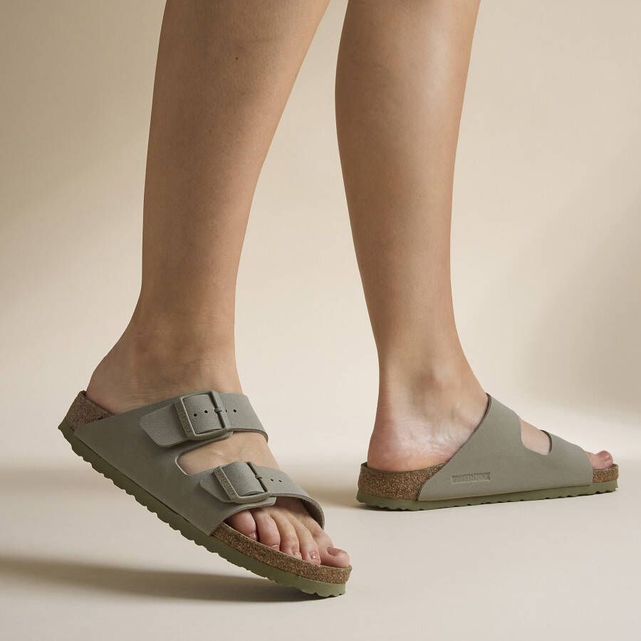 Birkenstock Arizona Birko-Flor Green- Green
