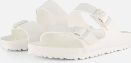 Birkenstock Witte Rubberen Slipper Dubbele Gespsluiting White - Foto 12
