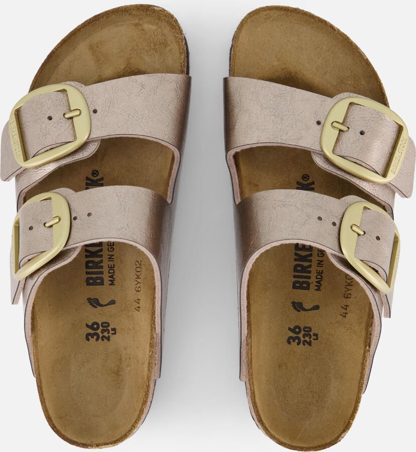 BIRKENSTOCK Slippers Dames Arizona Dames Maat: 36 Materiaal: Suède Kleur: Bronskleurig - Foto 4