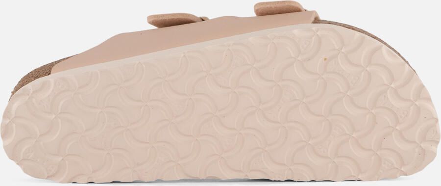 BIRKENSTOCK Arizona Birko-Flor new beige narrow Beige Synthetisch Platte sandalen - Foto 6