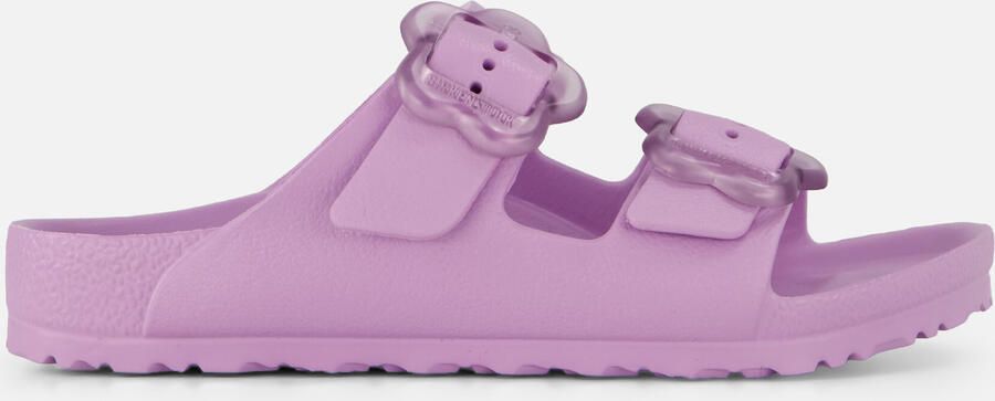 Birkenstock Kid's Arizona Flower EVA Sandalen Narrow purper roze - Foto 5