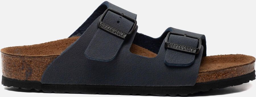Birkenstock Arizona Kids Slippers Navy Narrow fit | Blauw | Imitatieleer - Foto 11