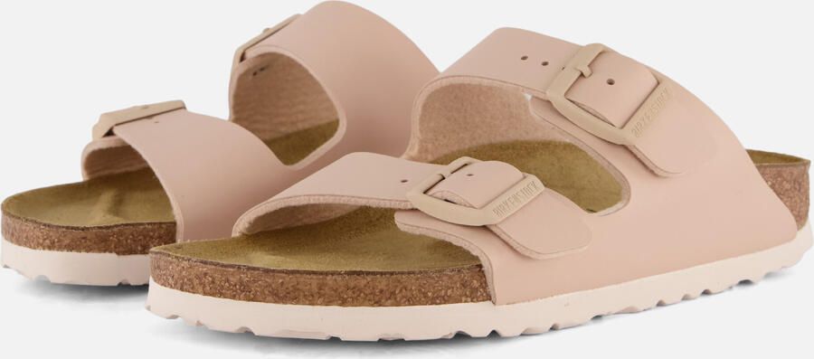 BIRKENSTOCK Arizona Birko-Flor new beige narrow Beige Synthetisch Platte sandalen - Foto 6