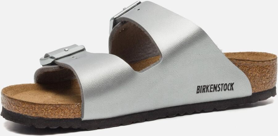 Zilveren Birkenstock Slippers Arizona Kids - Foto 2