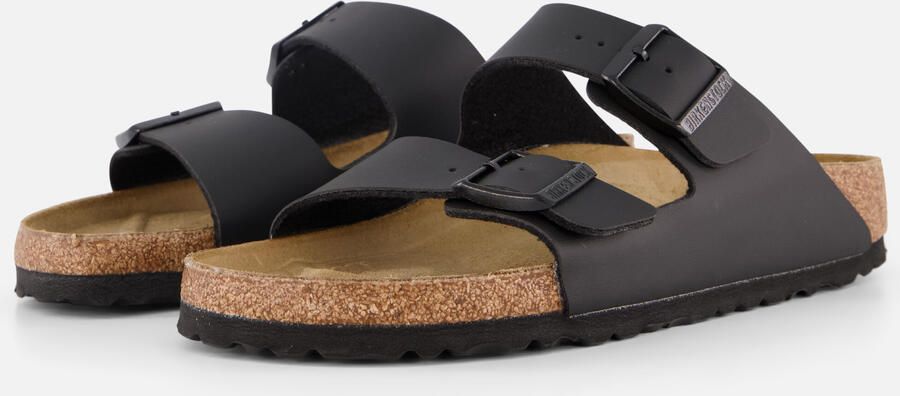 Birkenstock Arizona Slippers zwart Imitatieleer - Foto 5