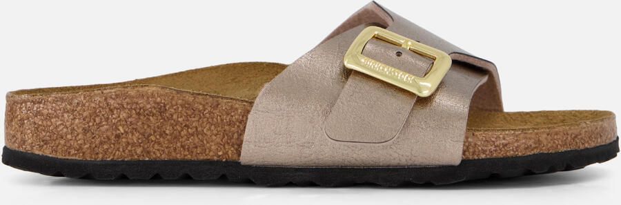 BIRKENSTOCK Slippers Dames Catalina Cushion Buckle Maat: 39 Materiaal: Leatherlook Kleur: Goud - Foto 7