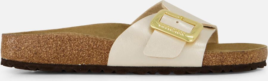 BIRKENSTOCK Slippers Dames Catalina Cushion Buckle Maat: 37 Materiaal: Leatherlook Kleur: Beige - Foto 8