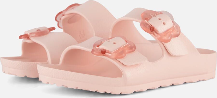 Birkenstock Kid's Arizona Flower EVA Sandalen Narrow roze - Foto 2
