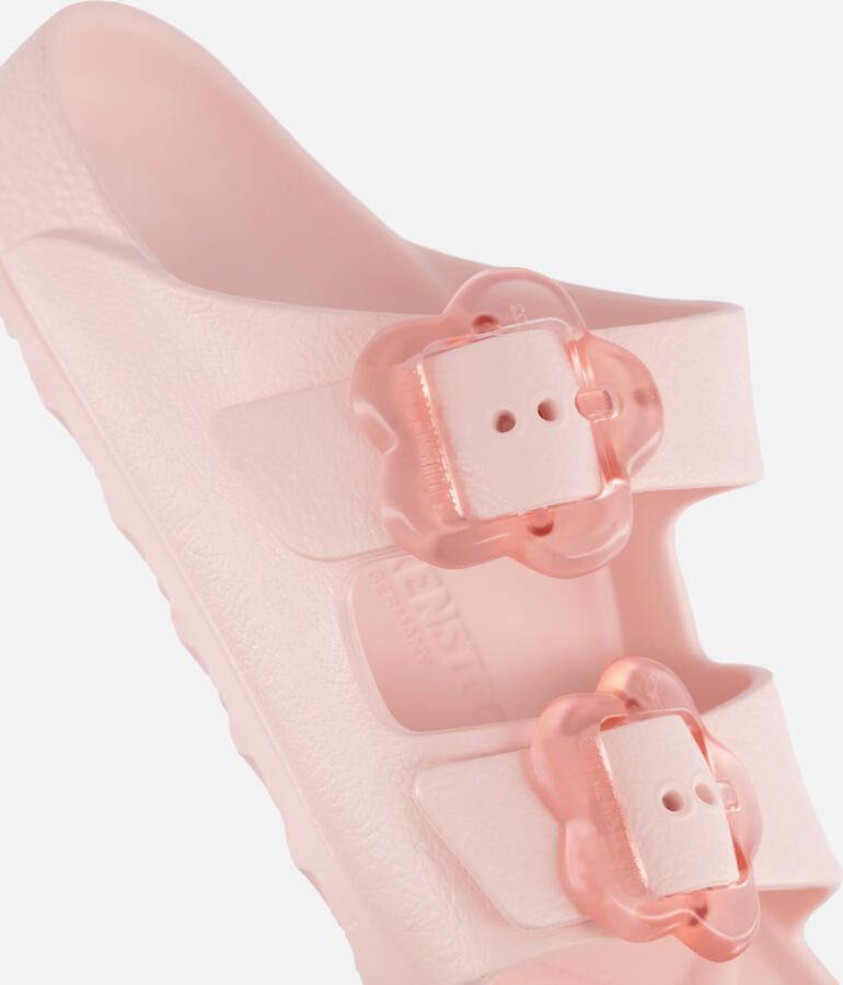 Birkenstock Kid's Arizona Flower EVA Sandalen Narrow roze - Foto 4