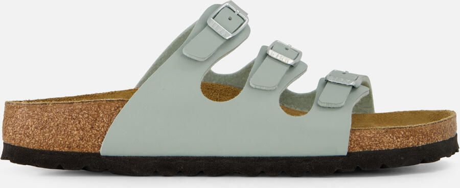 Birkenstock Women's Florida Birko-Flor Sandalen Narrow turkoois - Foto 5