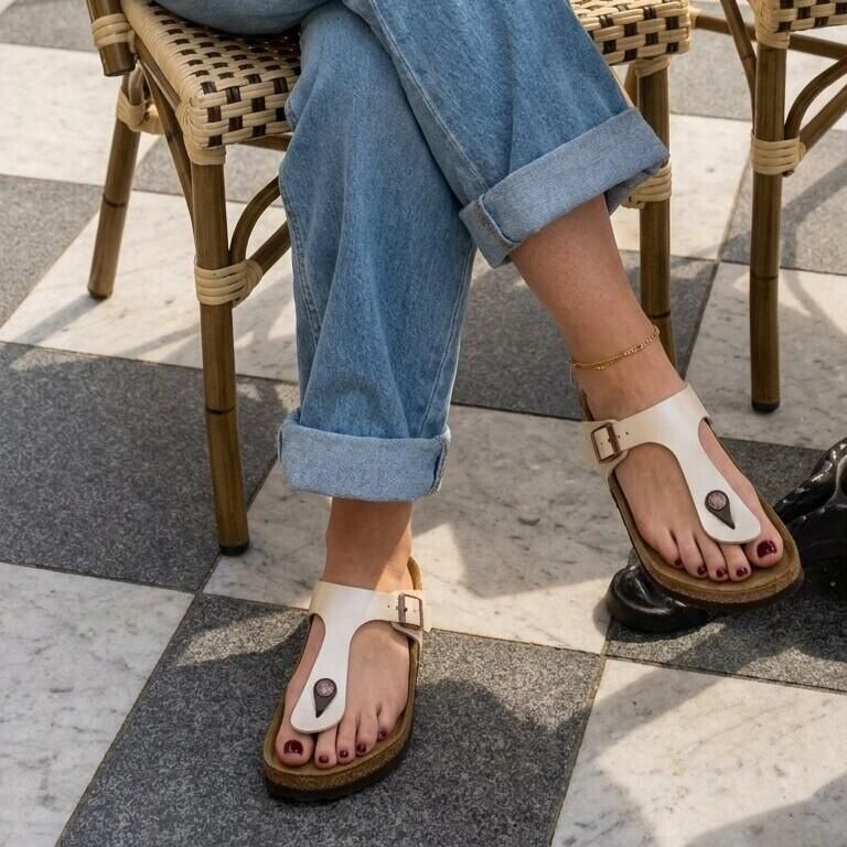 Birkenstock Teenslippers GIZEH met ergonomisch gevormde binnenzool - Foto 3