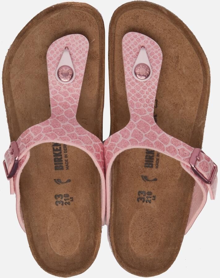Birkenstock Jongens Slippers Gizeh Kids Roze - Foto 2