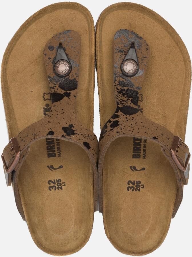 Birkenstock Gizeh Kinderslippers Small fit Brown - Foto 3