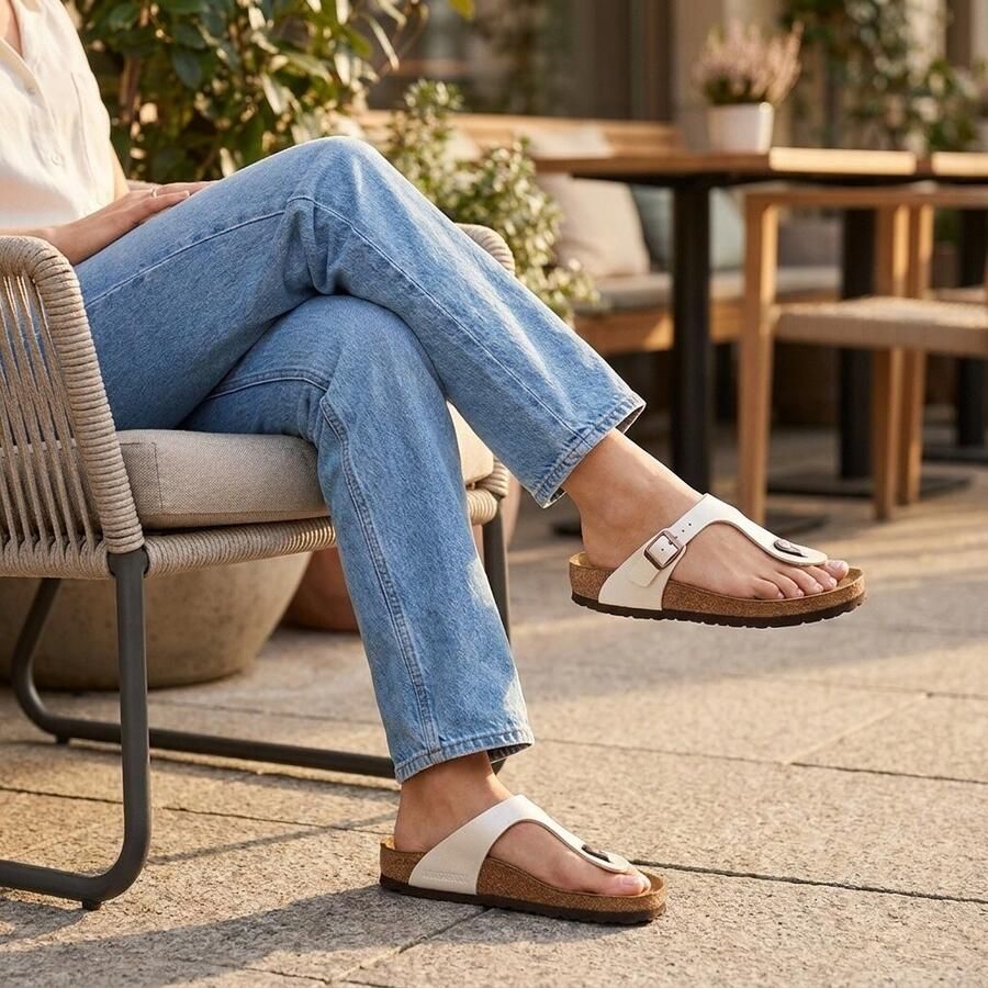 Birkenstock Teenslippers GIZEH met ergonomisch gevormde binnenzool - Foto 3
