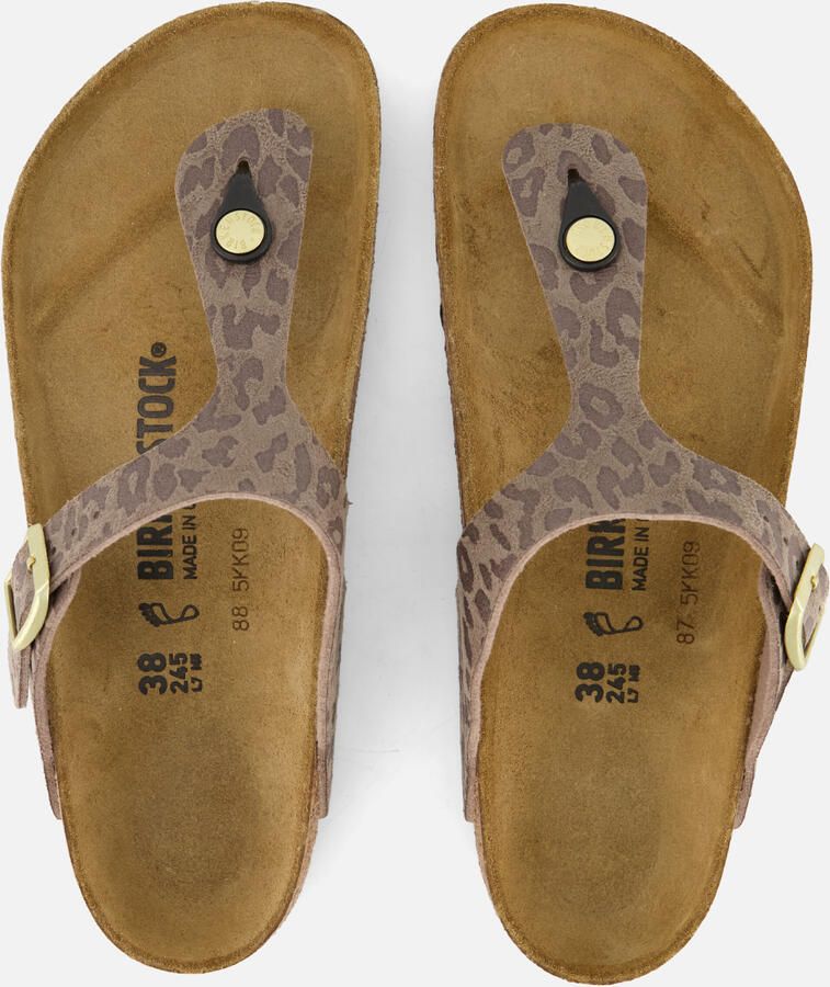 Birkenstock Teenslippers 1032026 Gizeh BS Leo Gray - Foto 3
