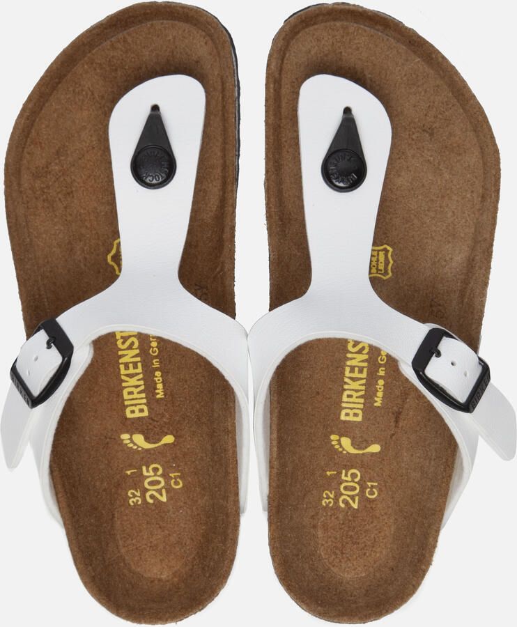 Witte Birkenstock Teenslippers Gizeh Kids - Foto 4
