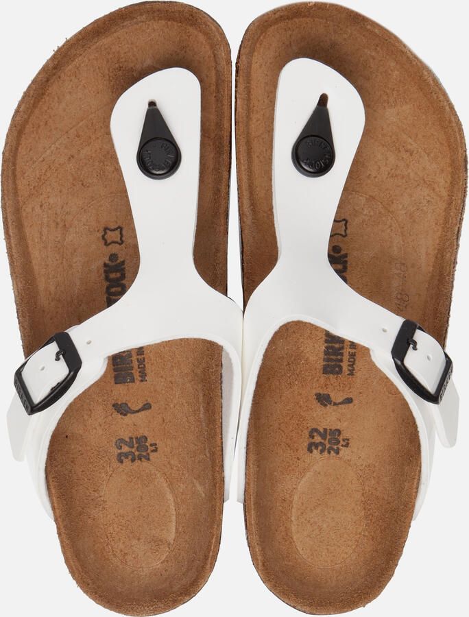 Birkenstock Gizeh Smal Kinderen Slippers White - Foto 3