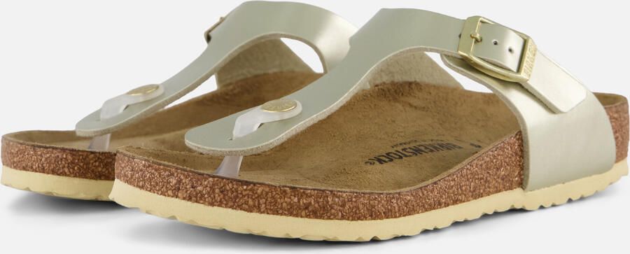 Birkenstock Meisjes Sandalen Gizeh Kids BS Electric Metallic Gold(narrow) Goud - Foto 12