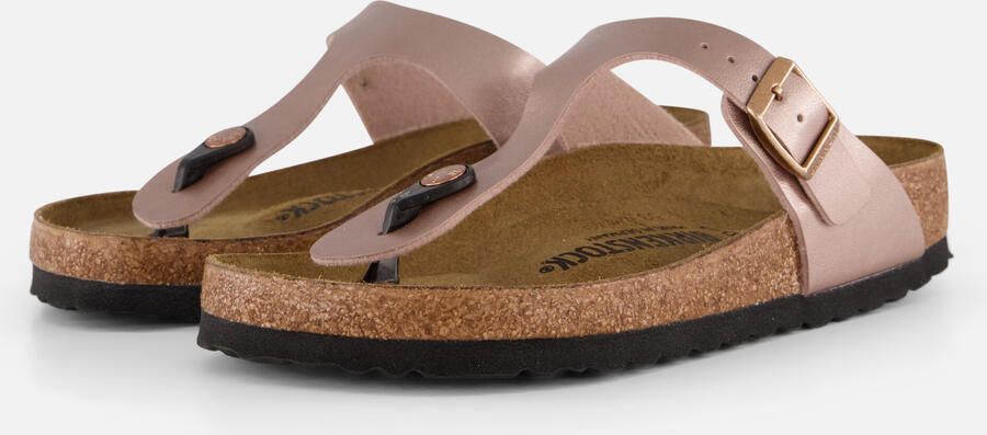 Birkenstock Women's Gizeh BF Metallic Sandalen Regular beige - Foto 2