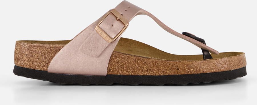 Birkenstock Women's Gizeh BF Metallic Sandalen Regular beige - Foto 6