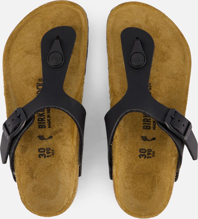 BIRKENSTOCK Teenslippers Gizeh Maat: 35 Materiaal: Leatherlook Kleur: Zwart - Foto 14