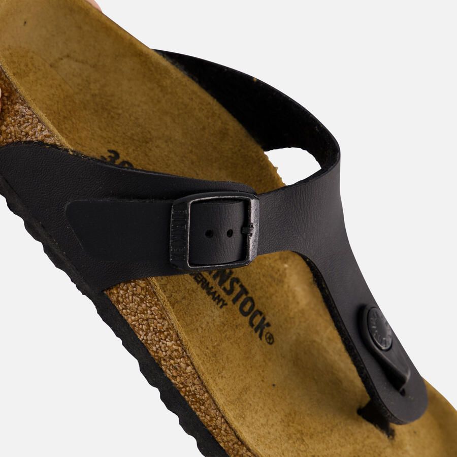 BIRKENSTOCK Teenslippers Gizeh Maat: 35 Materiaal: Leatherlook Kleur: Zwart - Foto 7