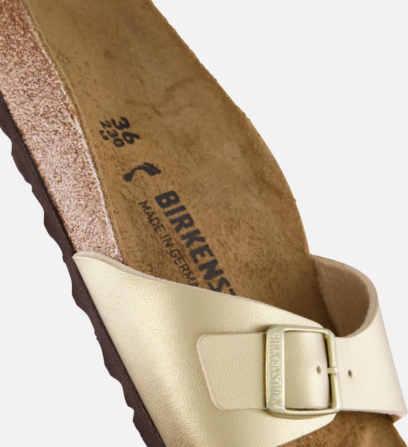BIRKENSTOCK Dames Madrid Maat: 39 Materiaal: Leatherlook Kleur: Goud - Foto 6