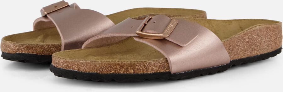 BIRKENSTOCK Slippers Dames Madrid Maat: 43 Materiaal: Leer Kleur: Brons - Foto 2