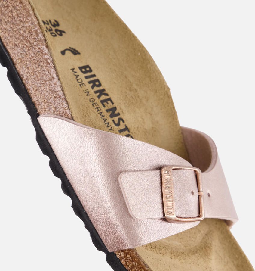 BIRKENSTOCK Slippers Dames Madrid Maat: 43 Materiaal: Leer Kleur: Brons - Foto 3