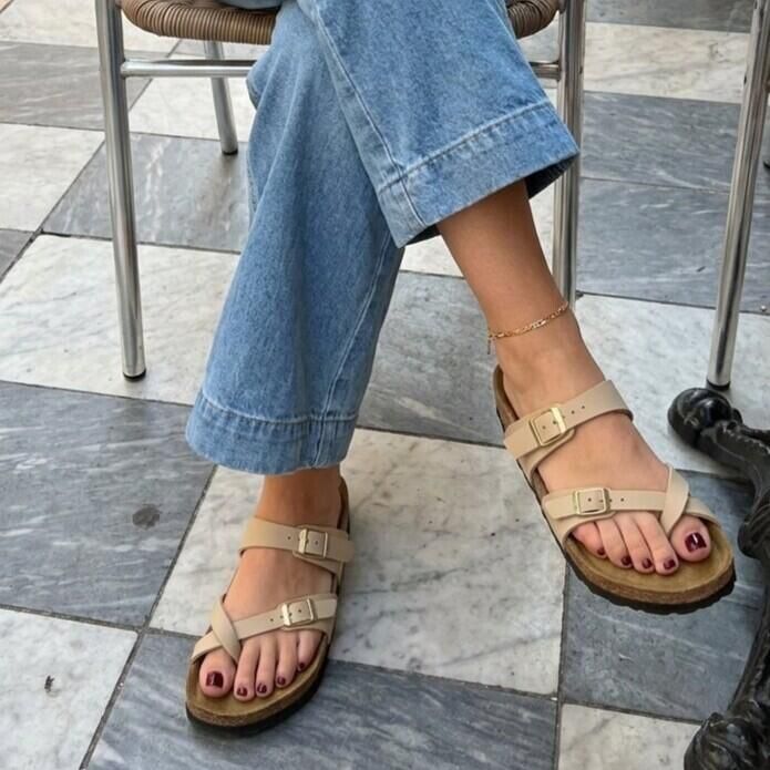 Birkenstock Mayari Birko Flor Sandalen Fashion Wear Vrouwen - Foto 2