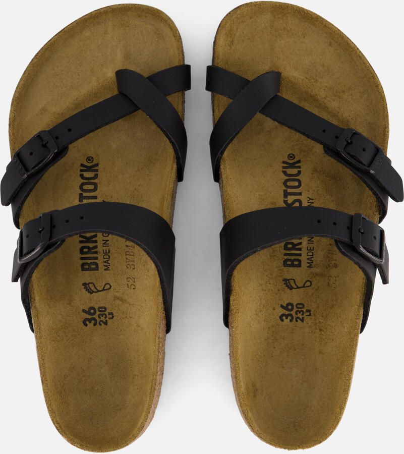 Birkenstock Platte sandalen Mayari Birko-Flor Regular Black - Foto 2
