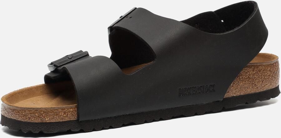 Birkenstock Milano Sandalen Black Regular fit | Zwart | Leer - Foto 4