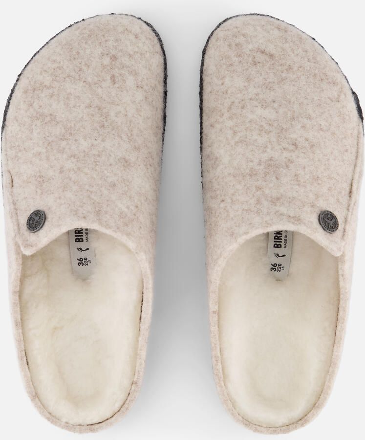 BIRKENSTOCK Pantoffels Dames Zermatt Shearling W Textiel Beige - Foto 8