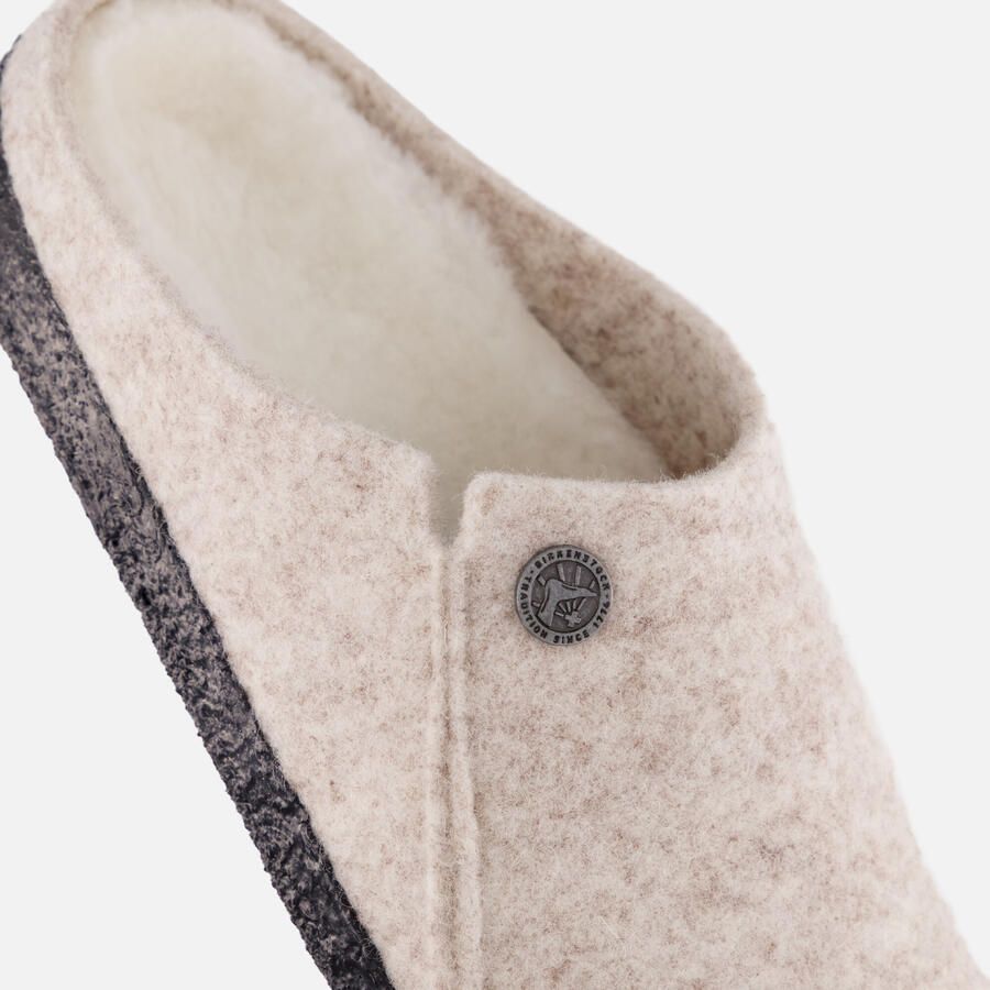 BIRKENSTOCK Pantoffels Dames Zermatt Shearling W Textiel Beige - Foto 7