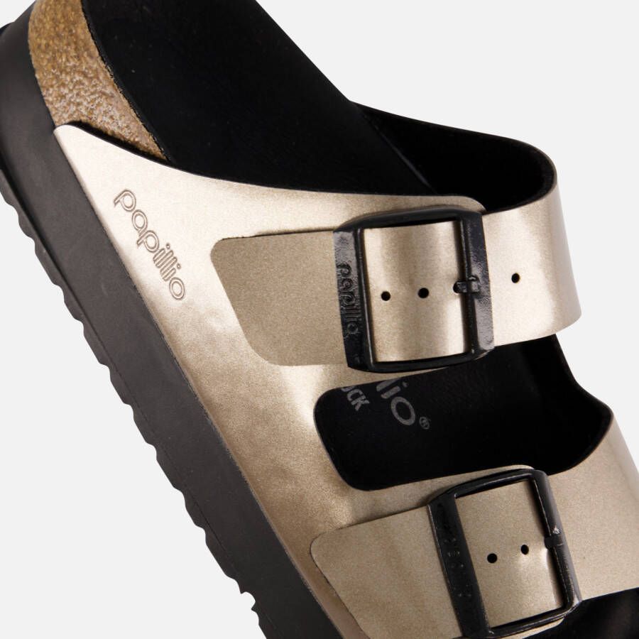 Birkenstock Pappillio Arizona Metallic taupe