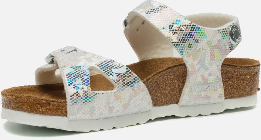 Birkenstock Rio Sandalen Small fit Silver - Foto 4