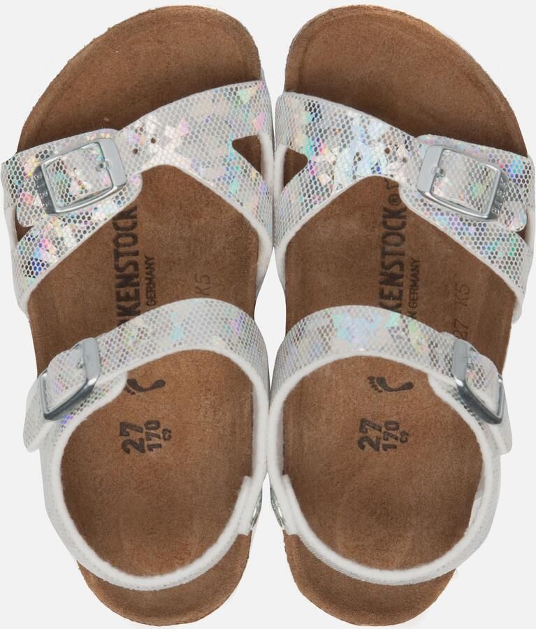 Birkenstock Rio Sandalen Small fit Silver - Foto 3