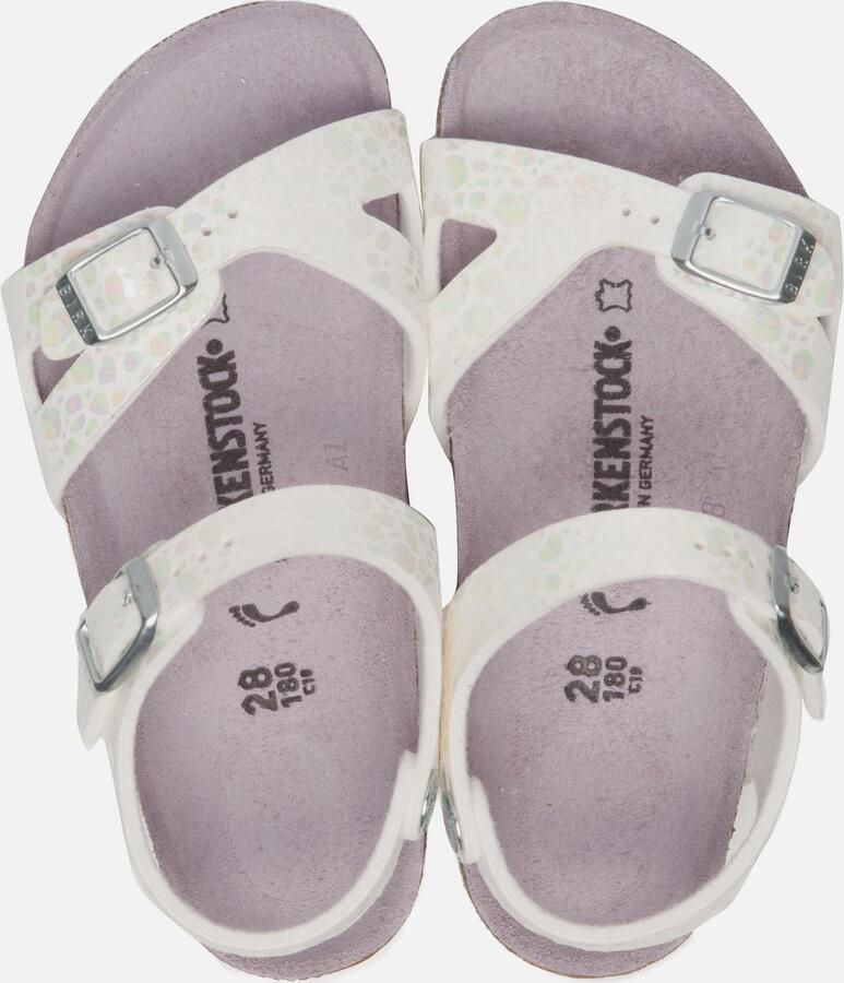 Blundstone Birkenstock Rio Metallic Stones White Sandalen Kids Size : - Foto 3