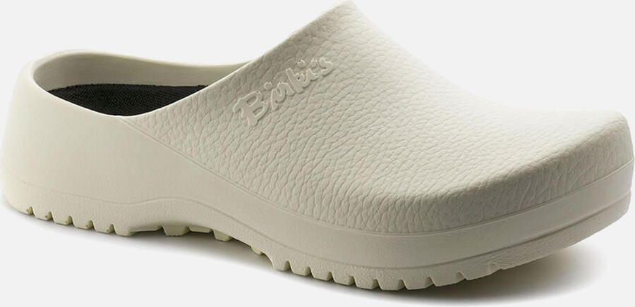 Birkenstock Super-Birki instappers grijs Pu