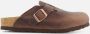Birkenstock Boston Tabacco Brown narrow Fettleder Oiled Leather Unisex Pantoffels Tabacco Brown - Thumbnail 3