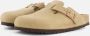 Birkenstock Boston Tabacco Brown narrow Fettleder Oiled Leather Unisex Pantoffels Tabacco Brown - Thumbnail 3