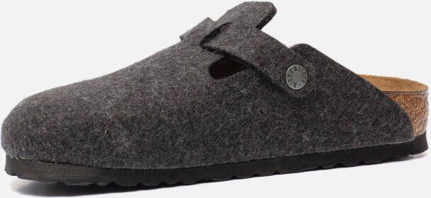 Birkenstock Boston pantoffels grijs Vilt 270246