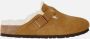 Birkenstock BOSTON SHEARLING SUEDE LEATHER Dames pantoffelsHeren pantoffels Cognac - Thumbnail 4
