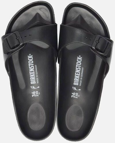Birkenstock Madrid slippers zwart