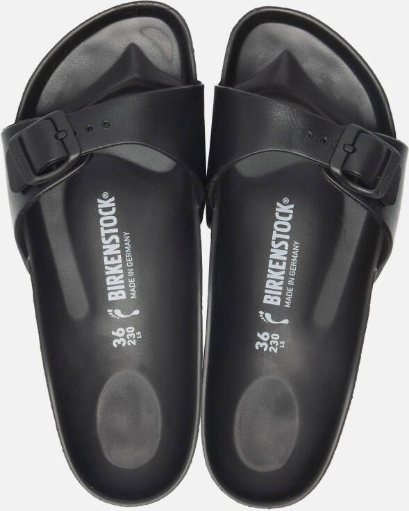 Birkenstock Madrid EVA Sliders Stijlvolle en Comfortabele Sandalen Zwart Dames
