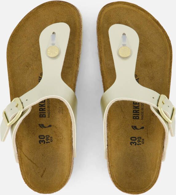 Birkenstock Meisjes Sandalen Gizeh Kids BS Electric Metallic Gold(narrow) Goud - Foto 7
