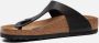 BIRKENSTOCK Teenslippers Gizeh Maat: 39 Materiaal: Leatherlook Kleur: Zwart - Thumbnail 4