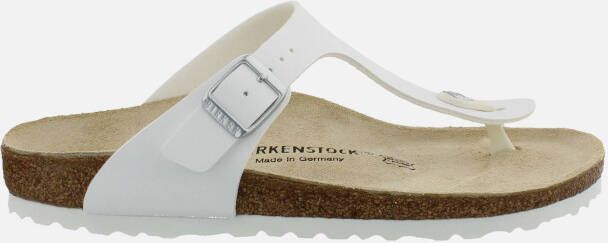 Birkenstock Gizeh norHeren vrouwelijke Birko Flor White Wit Dames - Foto 8